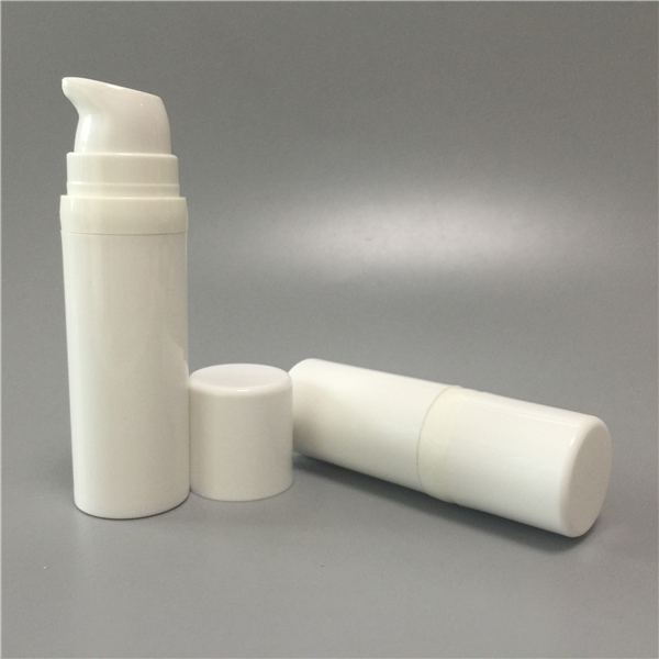 Color Custom Portable Cosmetic Airless Bottle Packaging with Pump Sprayer and Screen Printing for Shampoo &amp; Lotion