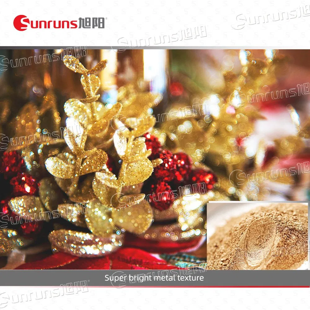 1200 Mesh Gravure Printing Gold Bronze Powder High Gloss Metallic Ink Pigment for Packaging &amp; Decoration