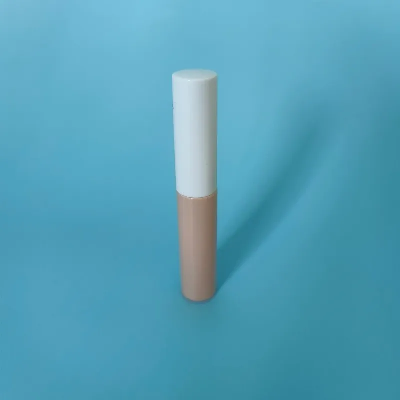 Fashion Pink Color Lip Gloss Tube Packaging with Foot Applicator for Cosmetic Packaging