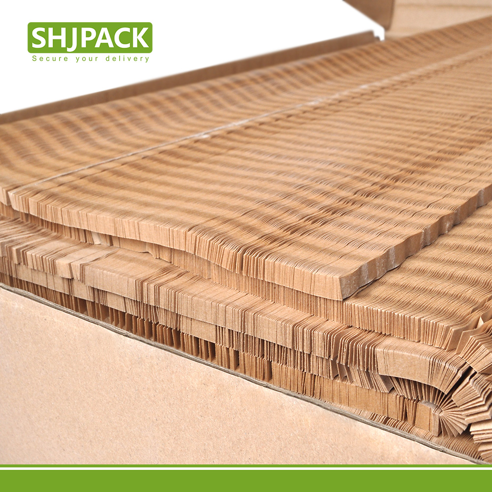 Secure Eco-Shipping Solution: 3D Honeycomb Cushioning Paper + Protective Kraft Stretch Wrap | Biodegradable &amp; Compostable