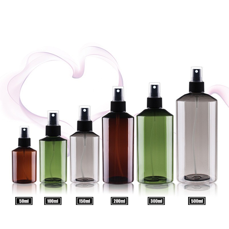 Travel Spray Bottle Leak Proof Fine Mist Empty Plastic Refillable Spray Bottle for Perfume Essential Oils Toners Rose Water