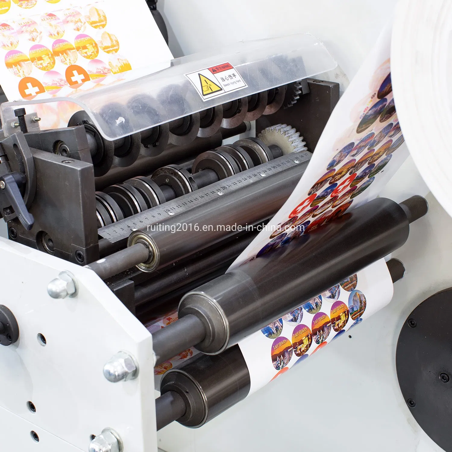 Professional High Precision Two Color Aluminum Foil Printer Roll to Roll Plastic Label Flexo Printing Machine for Packaging Material Decoration Print