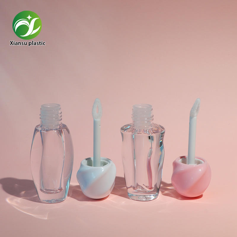 Custom Unique Wholesale Empty Plastic Lip Gloss Container Cosmetic Tube Packaging
