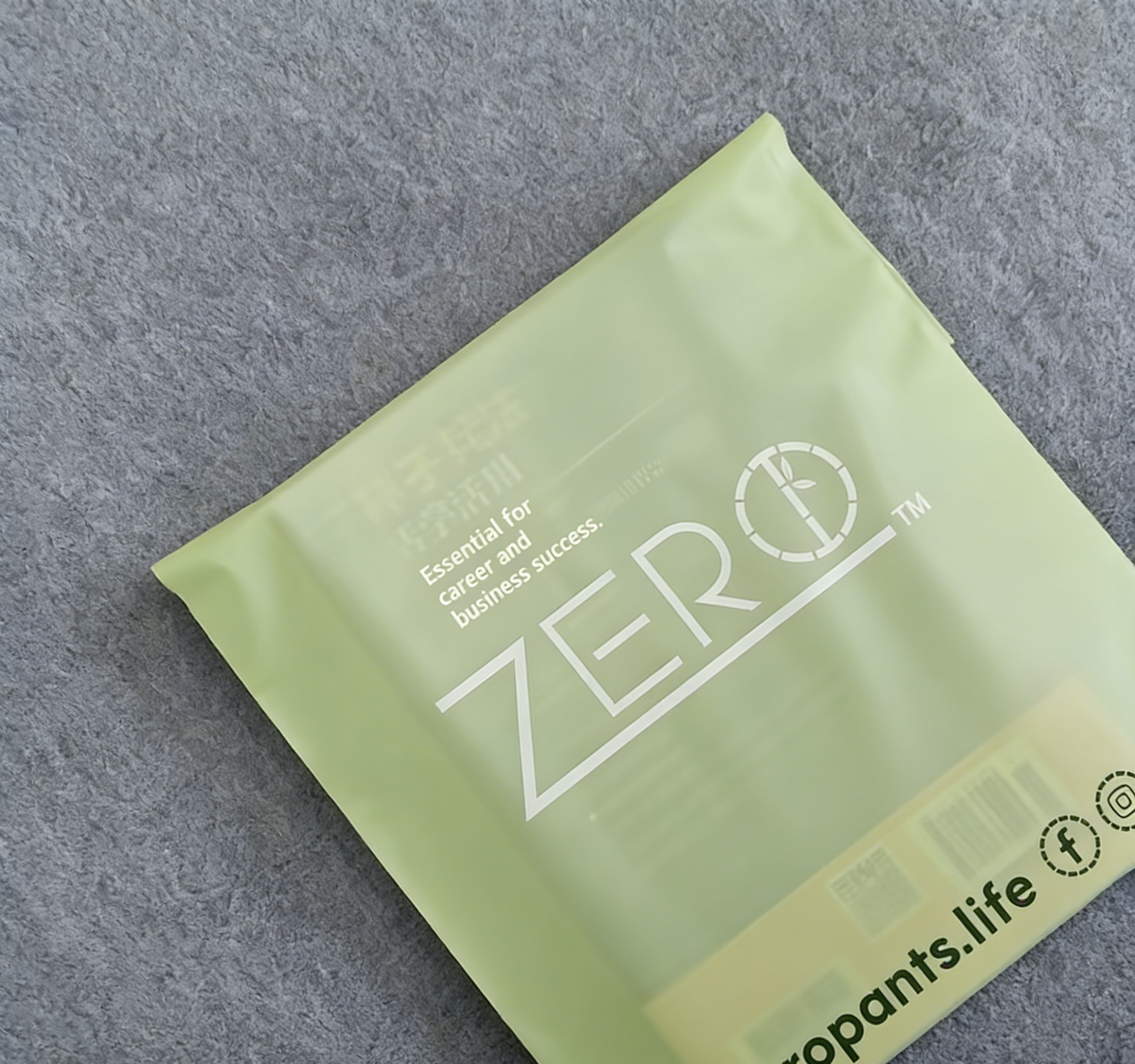 Green Biodegradable Poly Environmentally Friendly Express Logistics Packaging Bags Customizable Manufacturer Supply Foreign