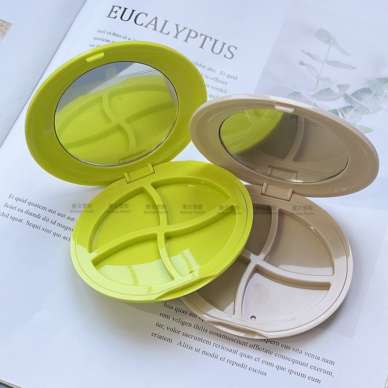 Custom Four-Color Cosmetic Concealer Celebrity-Inspired Blush Multi-Use One Box Makeup Sample Packaging Wholesale Supply