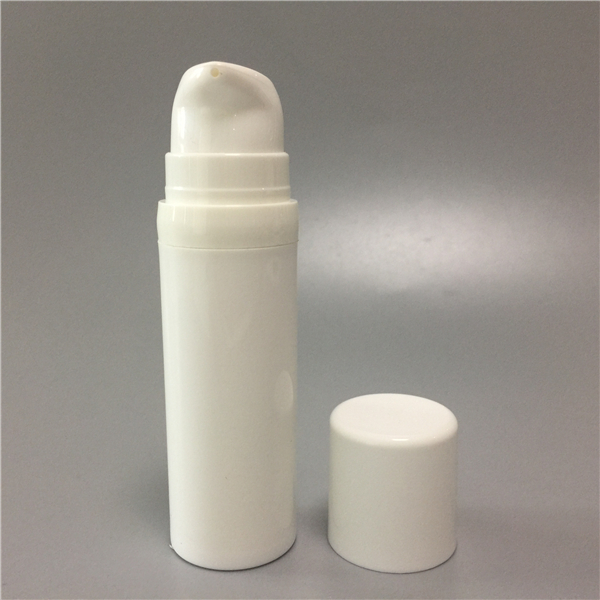 Color Custom Portable Cosmetic Airless Bottle Packaging with Pump Sprayer and Screen Printing for Shampoo &amp; Lotion