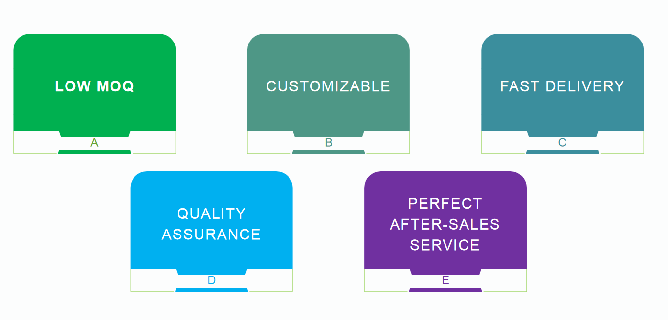 Why choose us advantages infographic