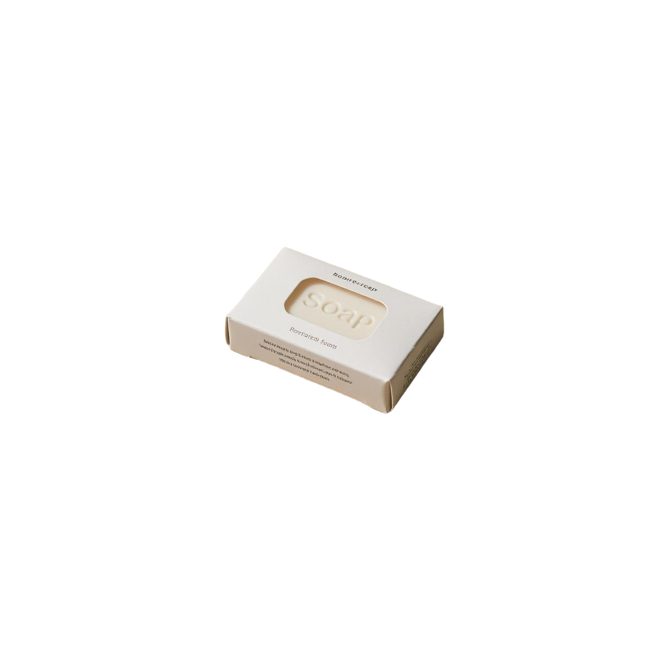Luxury Eco-Friendly Biodegradable Recycled Materials Waterproof Square Soap Custom Logo Rigid Travel Size Cosmetic Packaging