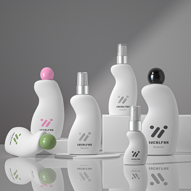 Eco-Friendly Custom Luxury Pink Shampoo Bottle 30ml-250ml Custom Empty Baby PET Personal Care Packaging Wholesale