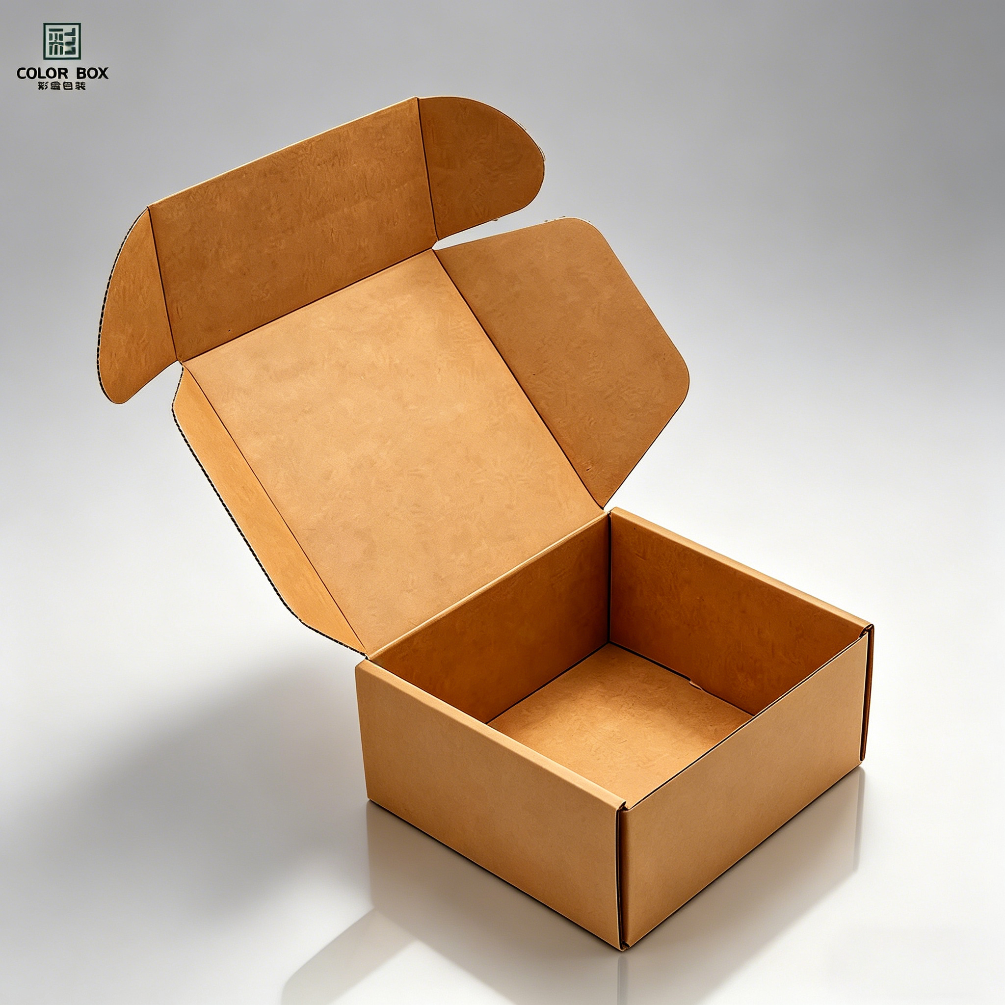 Free Sample Customized Logo Kraft Paper Boxes Cosmetics Corrugated Packaging Mail Box Shipping Carton Premium Quality Paper