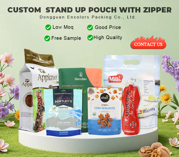 Custom Biodegradable Paper Pouch Banner