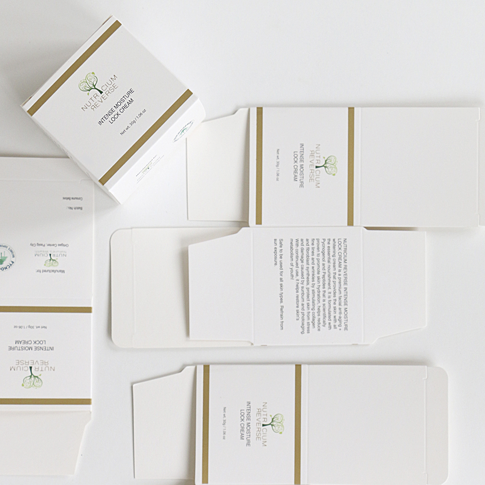 Custom Printed Cosmetic Packaging Box