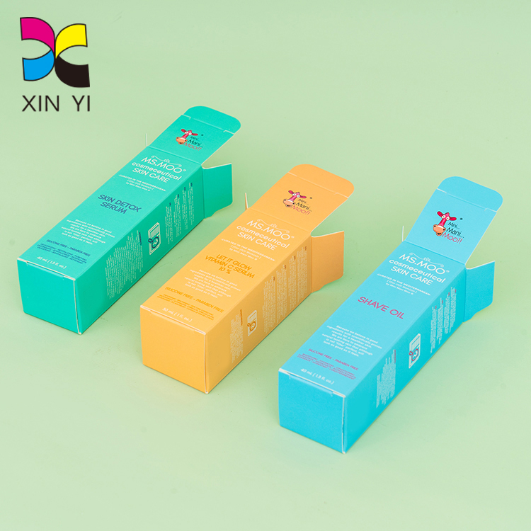 Factory Custom Cosmetic Cream Box Packaging Beauty Cosmetics Package Box