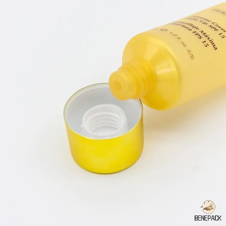 Private Label with Logo Plastic Tubes Screw Plastic Hot Stamping Empty Cosmetic Tube Packaging