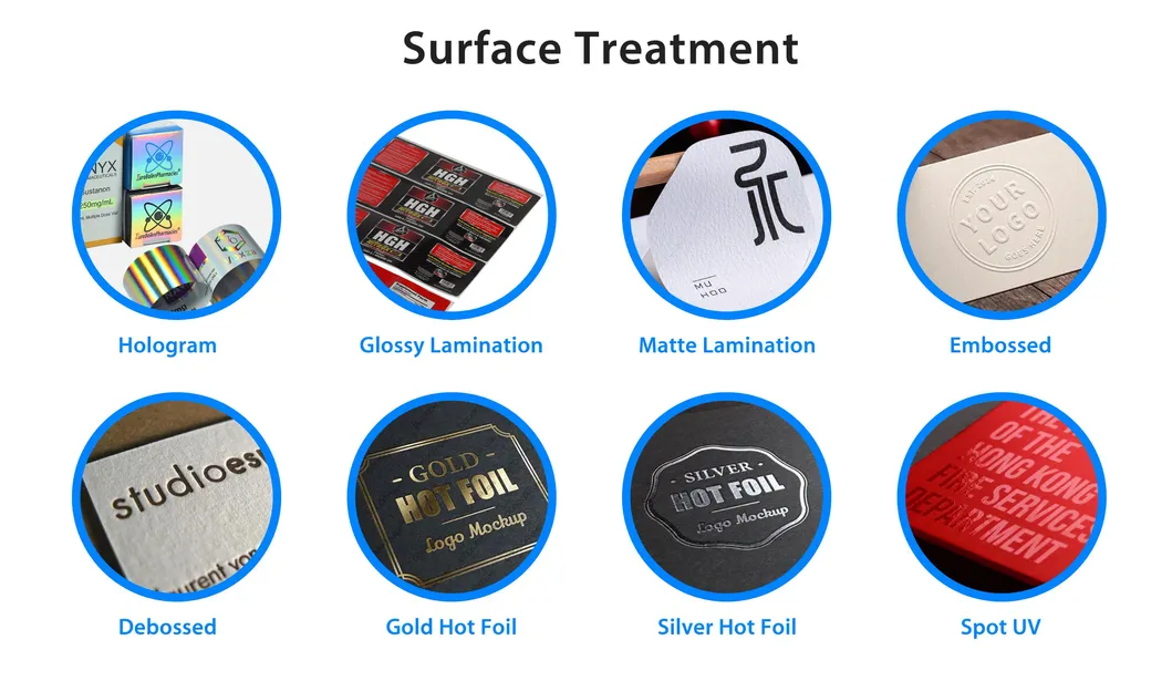 Custom Private 2ml 10iu Vial Label Pharmaceuticals Packaging with Plastic Tray Peptide Box