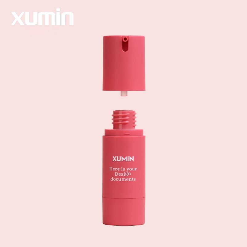 Plastic cosmetic bottle set design 2