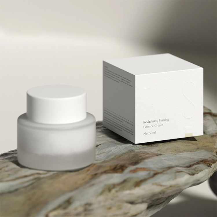 30g 50g Facial Skin Care Moisturizer Cream Bottle 30ml 40ml 50ml 100ml 120ml Glass Dropper Bottle With Custom Bump LOGO Box