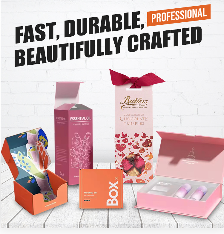 Custom Printed Luxury Skincare Perfume Cosmetic Mailer Creative Display Premium Glossy Finish Packaging Boxes