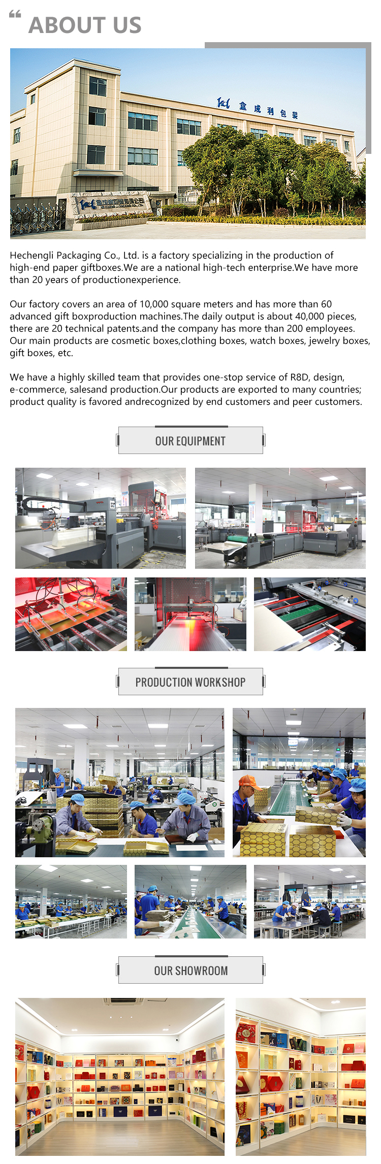 Manufacturing Details