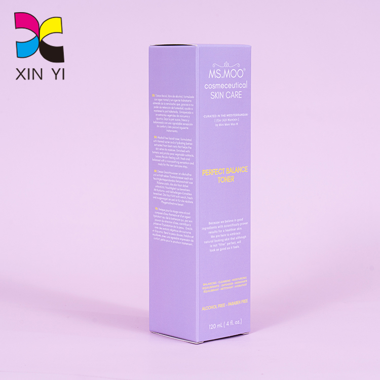 Factory Custom Cosmetic Cream Box Packaging Beauty Cosmetics Package Box