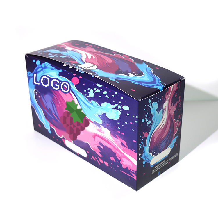 Custom Design Printed logo Foldable Paper Packing Display Box Cardboard Carton with protection Dividers