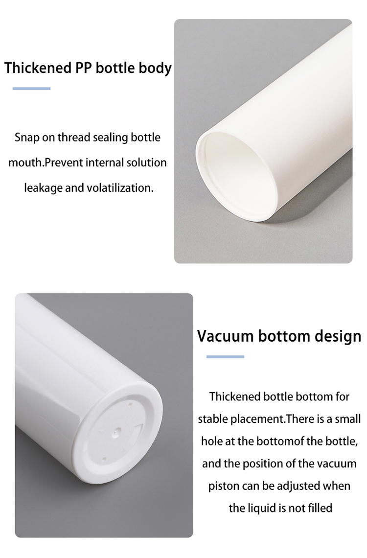 Vacuum lotion bottle display 6