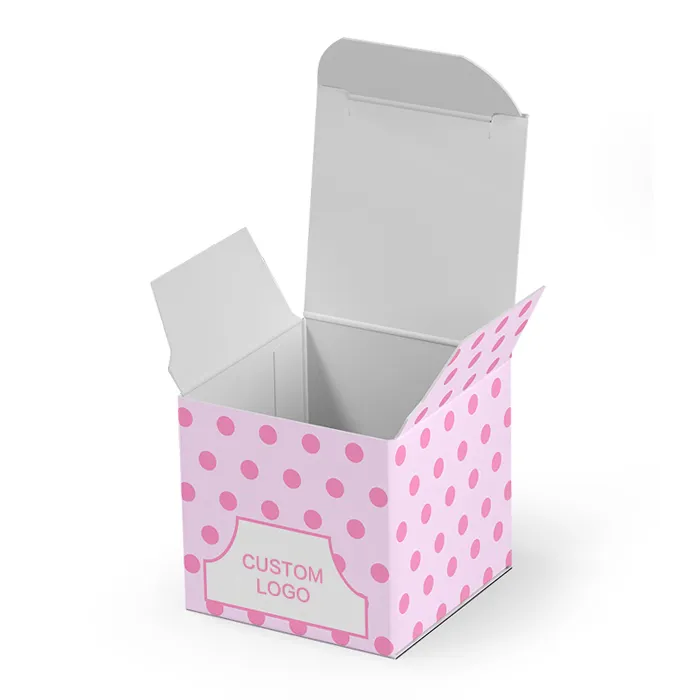 Private Label Empty Lip Gloss Tube Paper Boxes Packaging for Makeup Tool