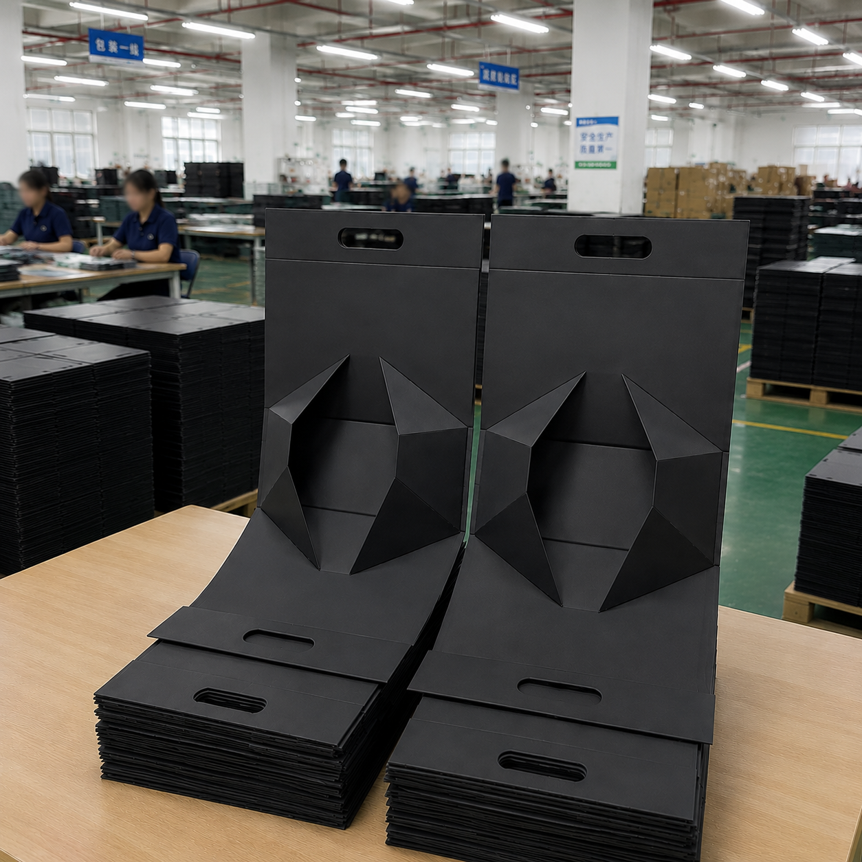 OEM Custom Logo Luxury Folding Magnetic Gift Box and Paper Bag Packaging