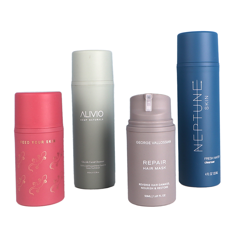 Wholesale 35-200ml Plastic Skin Care Packaging Cosmetic Container Airless Lotion Pump Bottle For Face Cream Sunscreen