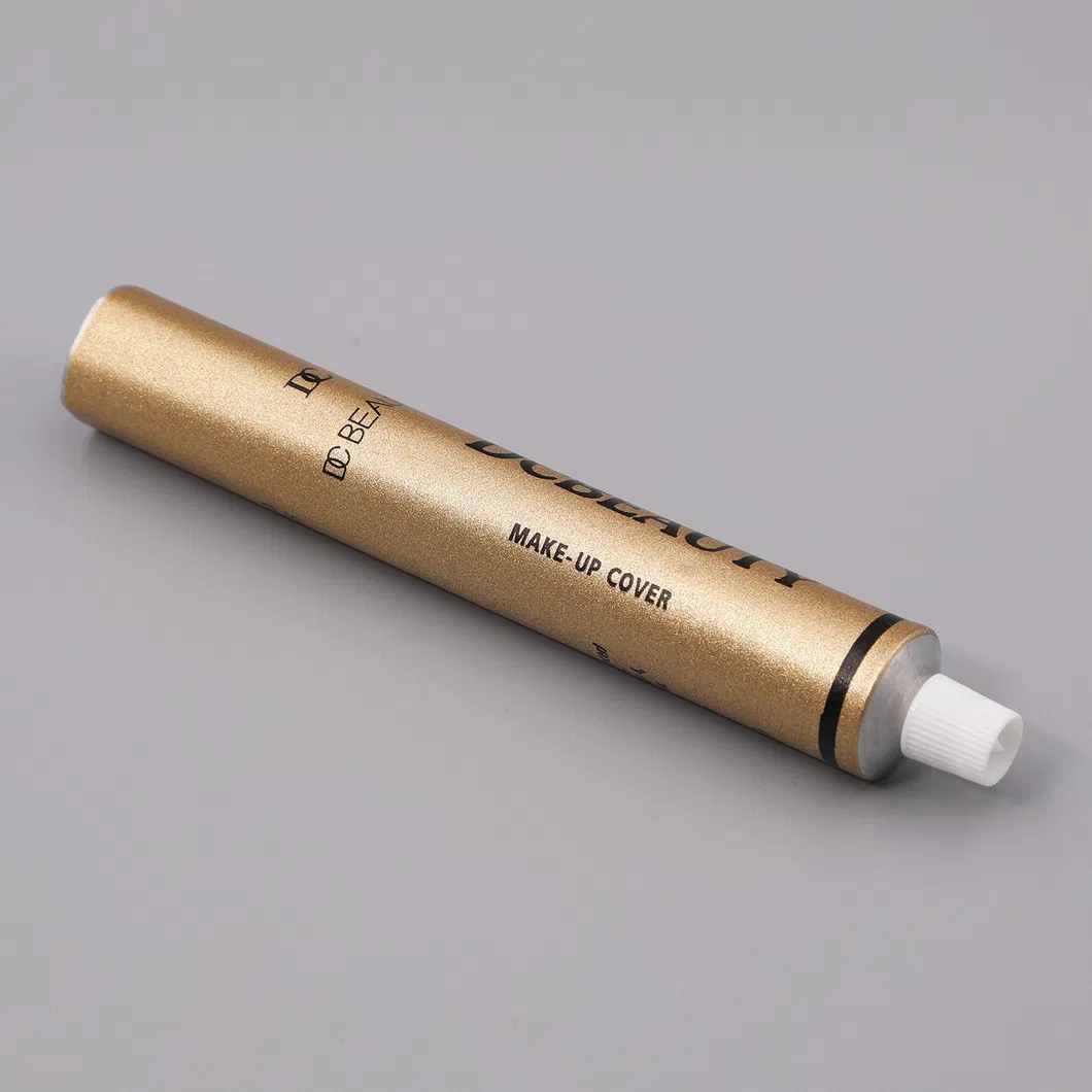 Empty Cosmetic Soft Tube Body Lotion Packaging Metal Aluminum Collapsible Tube