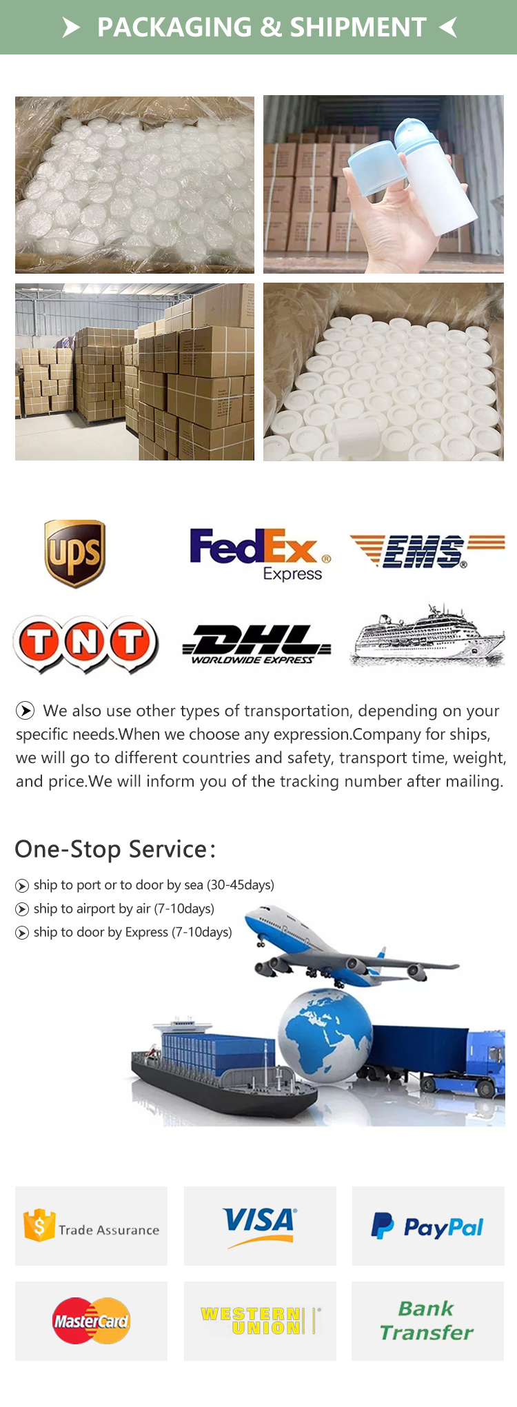 Packaging & Shipping