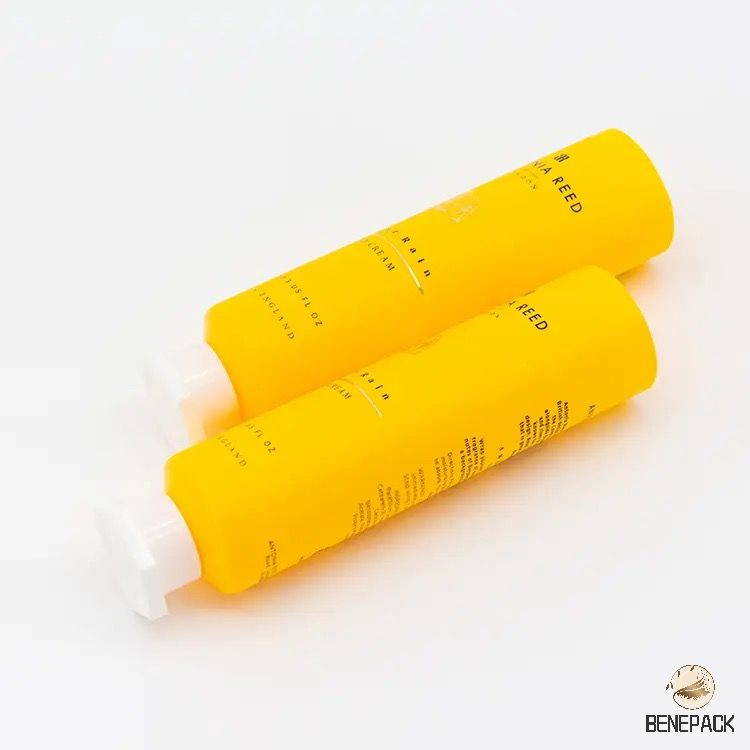 Private Label with Logo Plastic Tubes Screw Plastic Hot Stamping Empty Cosmetic Tube Packaging