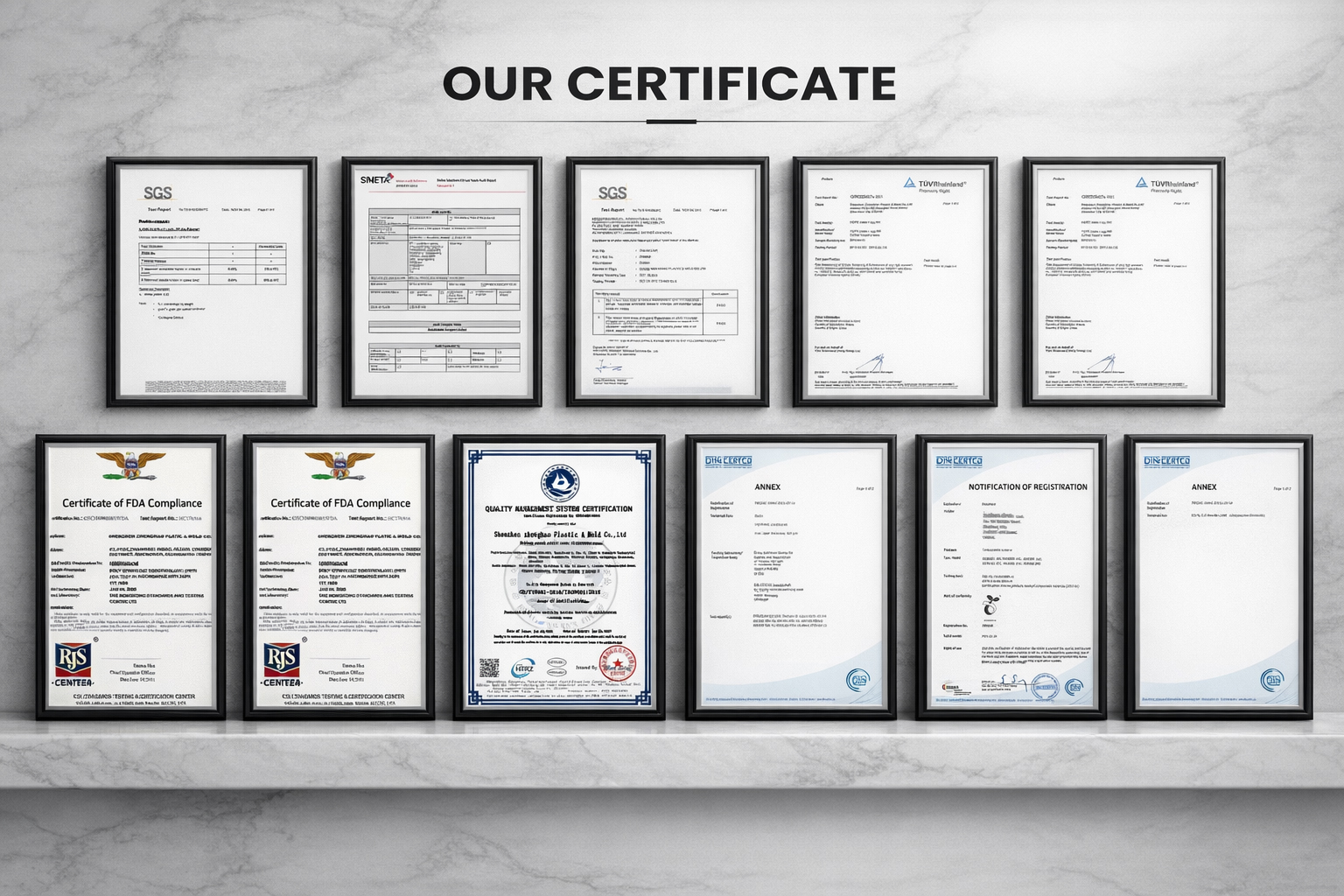 International Certifications