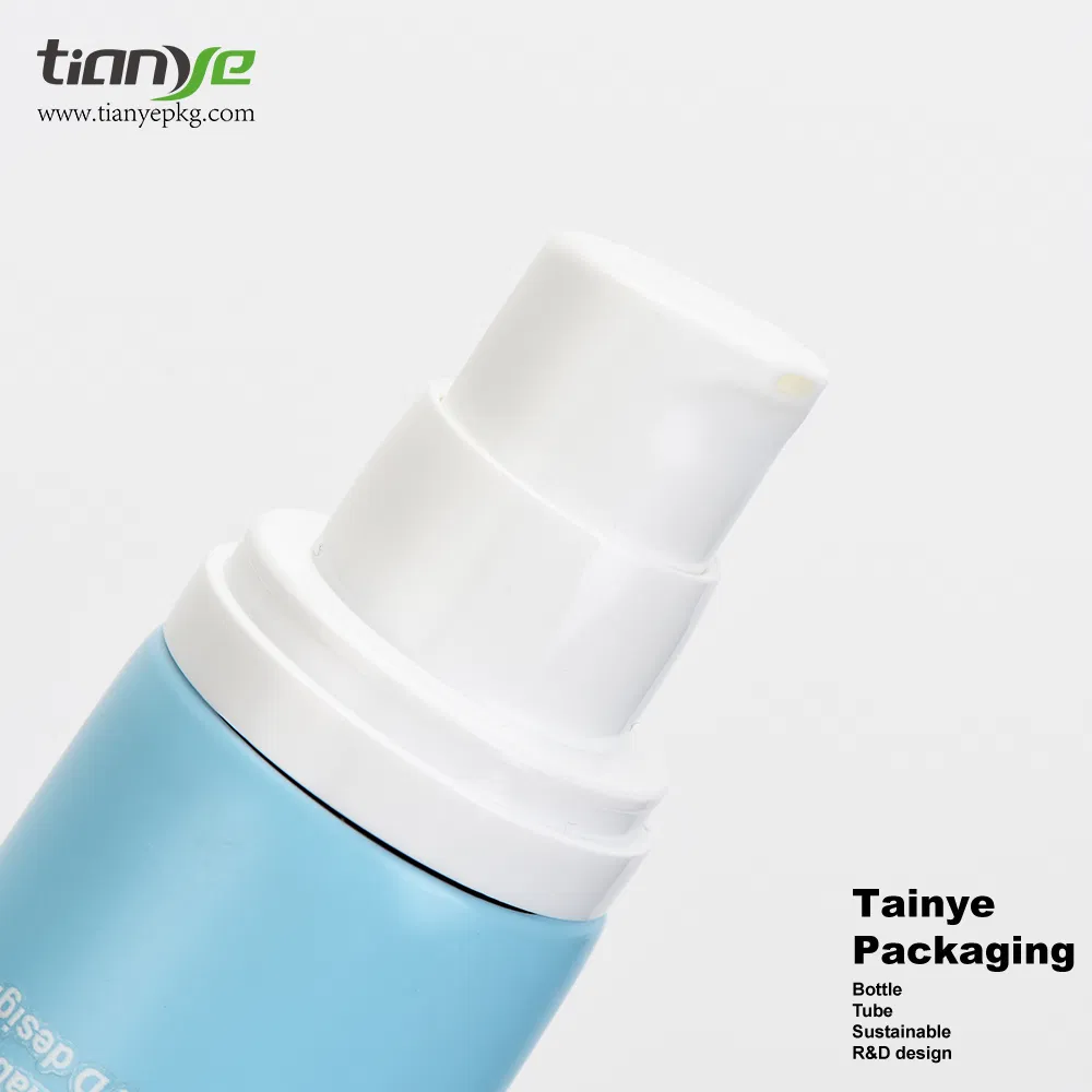Mono Material 100% PE Cylinder Diameter 35mm Airless Cream Lotion Gel Cosmetic Packaging PE Lotion Pump Tube