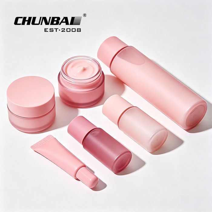 Eco-friendly Frosted Amber Glass Lotion Bottle Black Pump Recyclable Luxury Cosmetic Packaging for Eye Drops Organic Body Cream