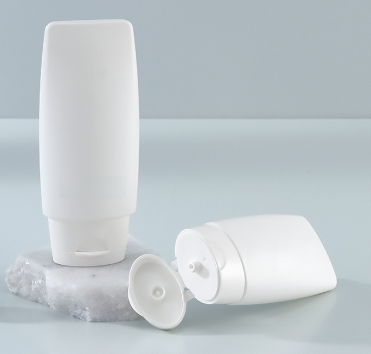Frosted Sunblock Bottle