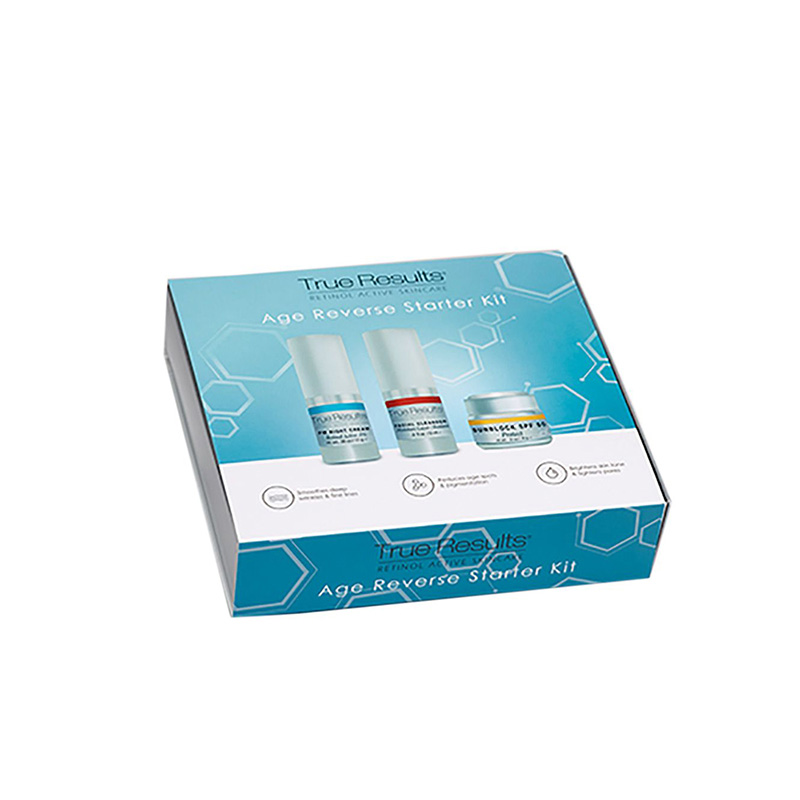 Custom Luxury Cosmetic Skin Care Set Organic Skincare Cardboard Packaging Paper Box with logo
