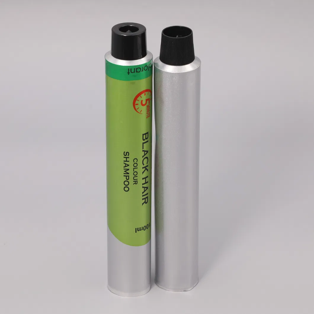 Empty Cosmetic Soft Tube Body Lotion Packaging Metal Aluminum Collapsible Tube