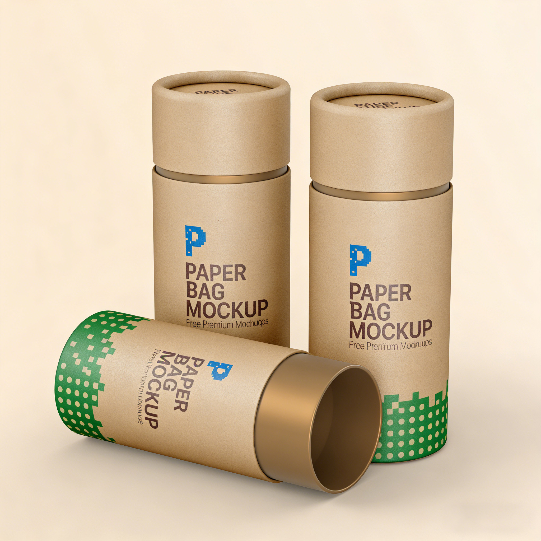 Custom Logo Recyclable Biodegradable Kraft Round Cylinder Paper Tube With Vanishing Finish For Underwear Socks T-Shirt Packaging