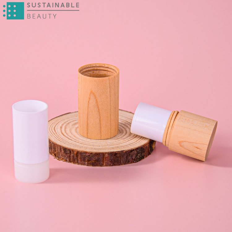 Private Label Hard Maple Screw Closure Gel Organic Vegan Makeup Rare Beauty Stick Blush Cream Packaging