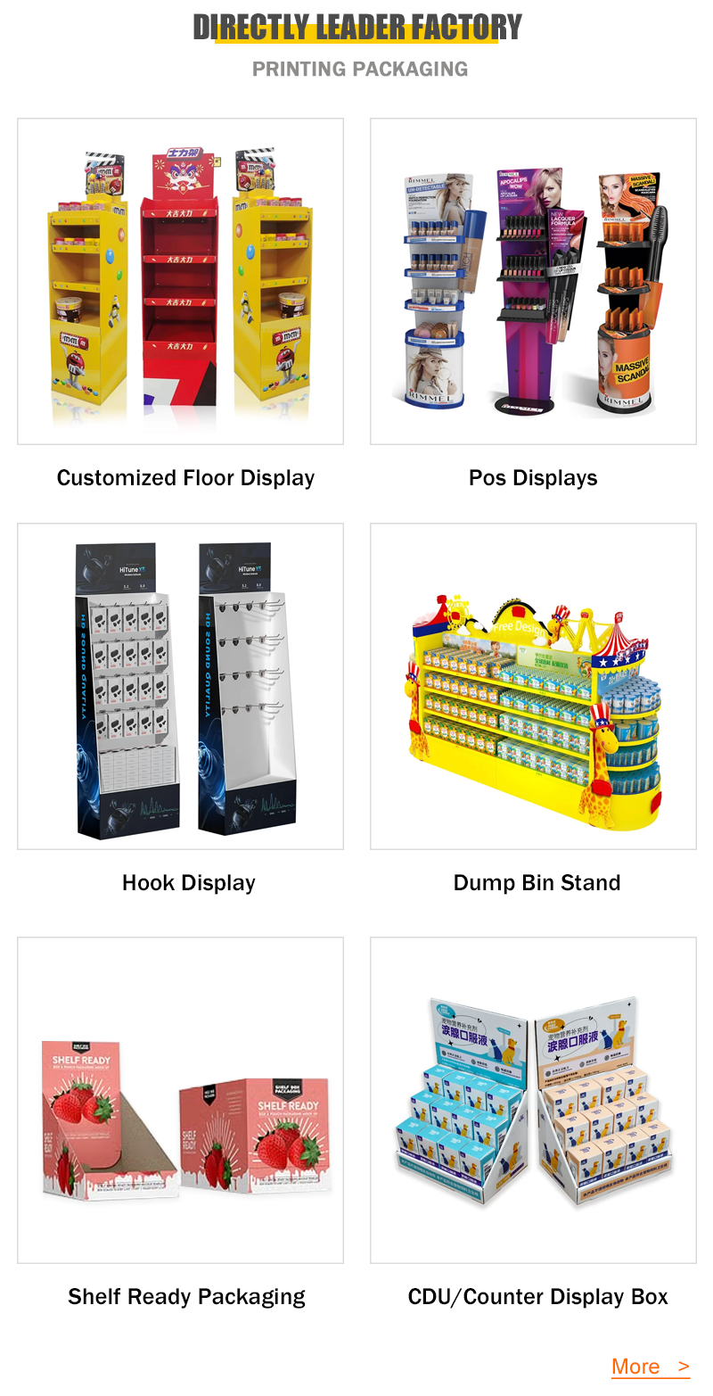 Custom Packaging Display Box Style 2