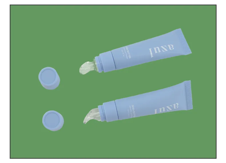 Clear Lip Gloss Tubes Squeeze Tubes Lipstick Container Cosmetic Packaging 10ml 15ml Lipgloss Tube