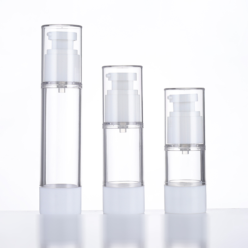 Refillable Airless Pump Bottle 30ML 50ML Airless Cream Bottle with Cap
