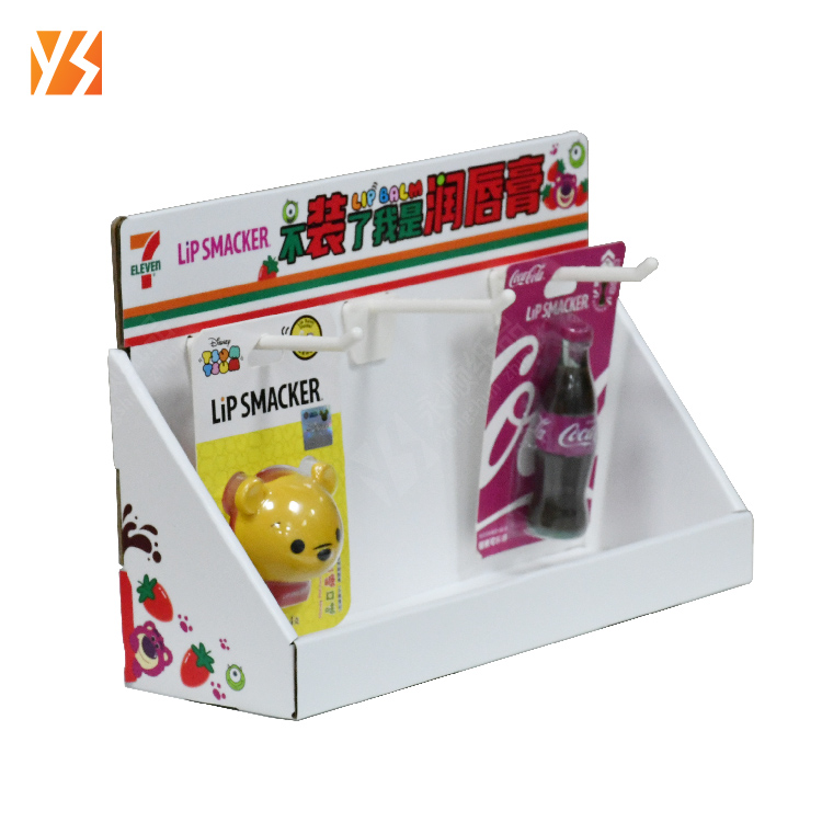 Hot Sale Custom Logo Printed Cardboard Shelf Ready Product Retail Packaging Paper Counter Display Box Packaging Box