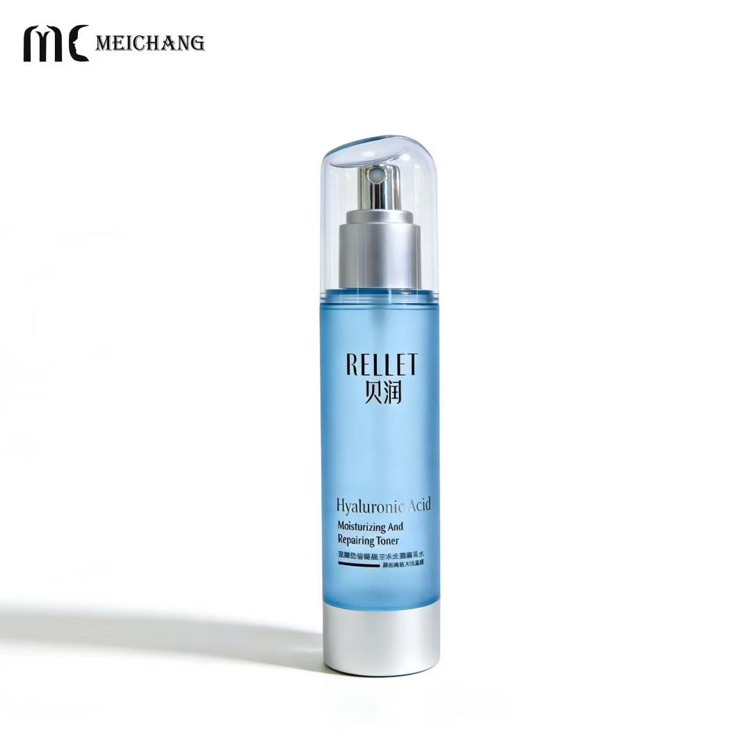 80ml 100ml AS Airless Fine Mist Spray Bottle Custom Cosmetic Packaging for Sunscreen Setting Spray Skincare