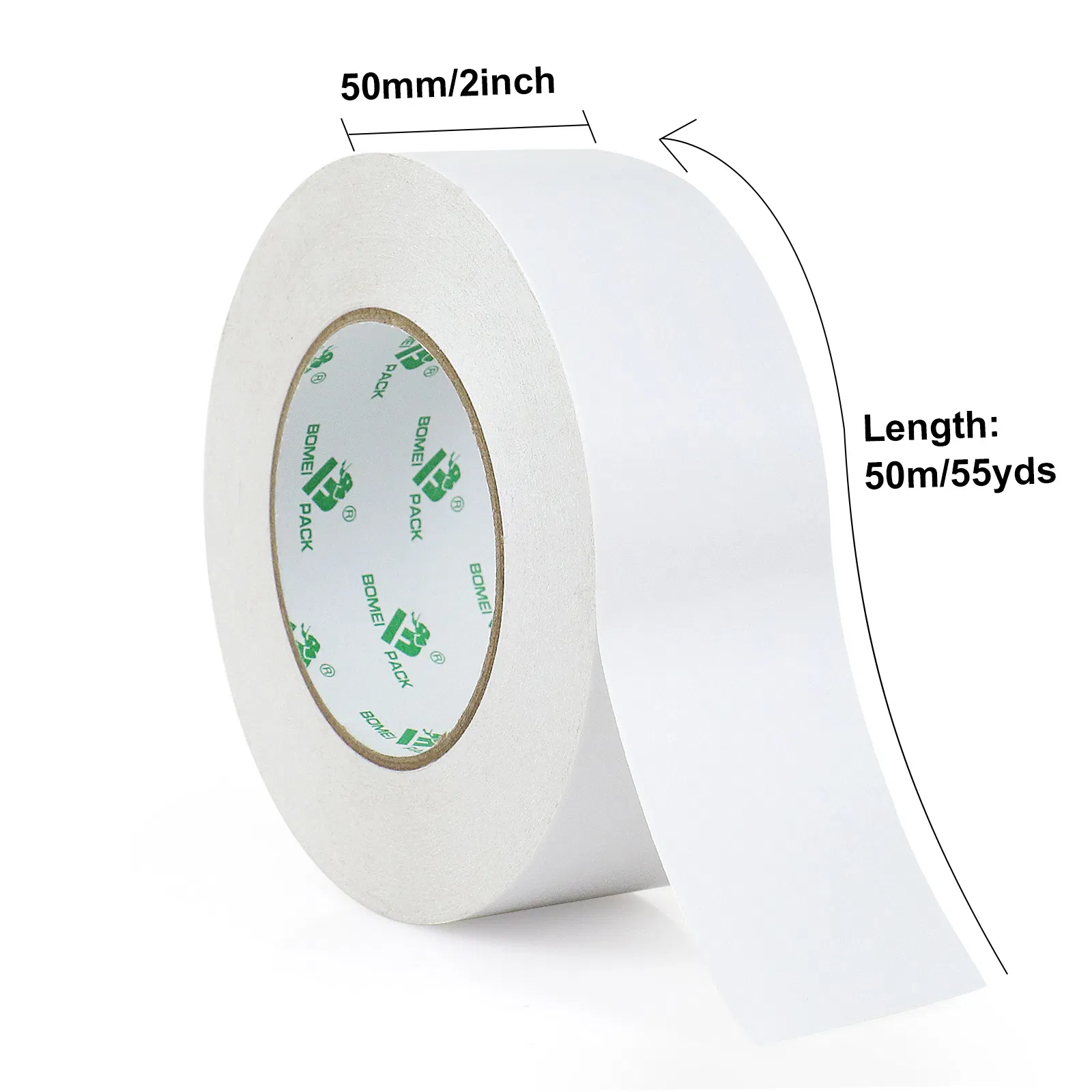Custom Double-Faced Tape Adhesive Tape for Office and Home Use, Gift Packaging and Decoration