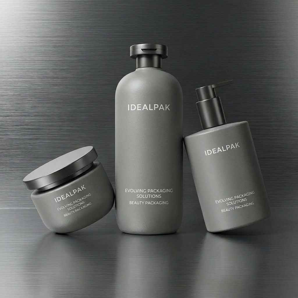 Cosmetic Packaging Bottle Set Lotion Plastic Squeeze Bottle Cosmetic Jar for Cream