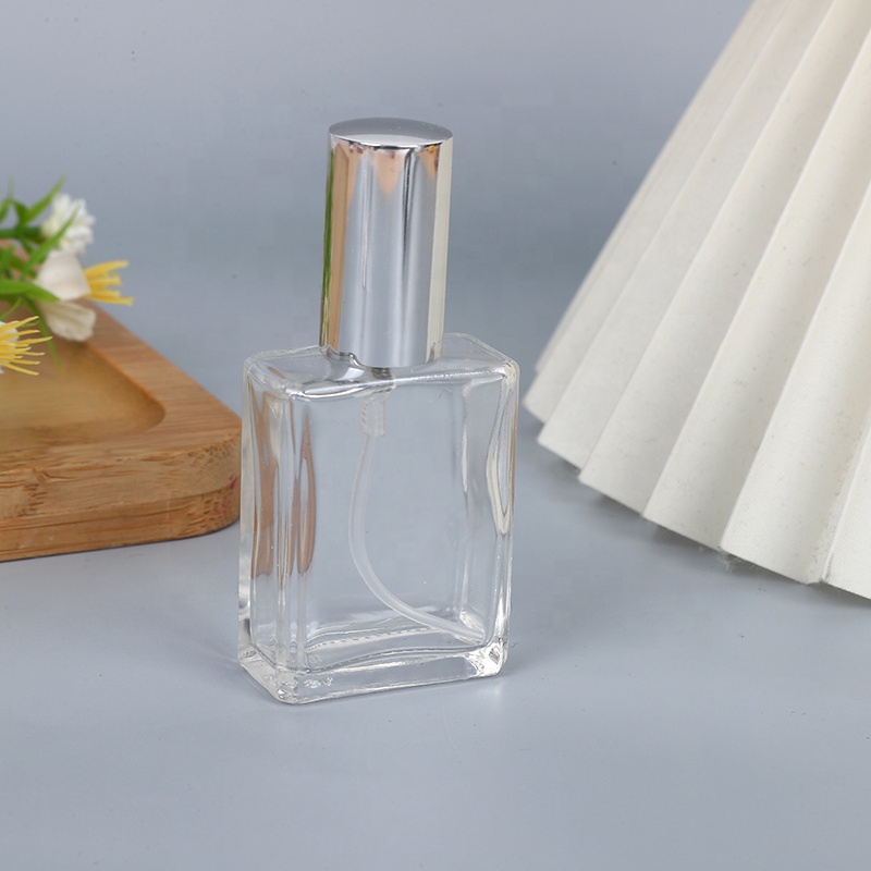10ml 15ml Mini Travel Transparent Empty Refillable Glass Mist Pump Sprayer Perfume Bottle
