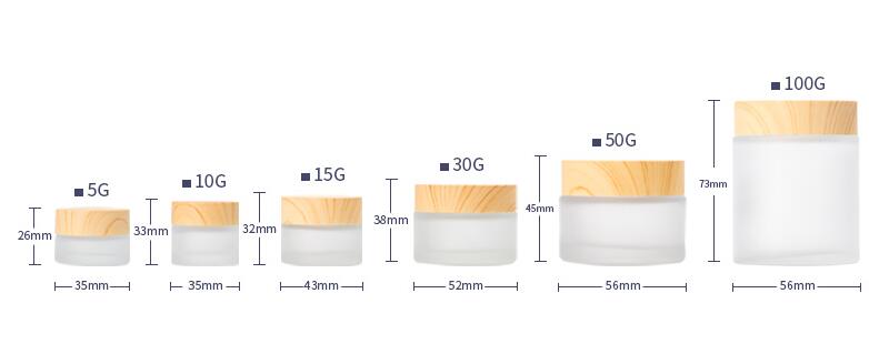 Glass Cream Jars Specification
