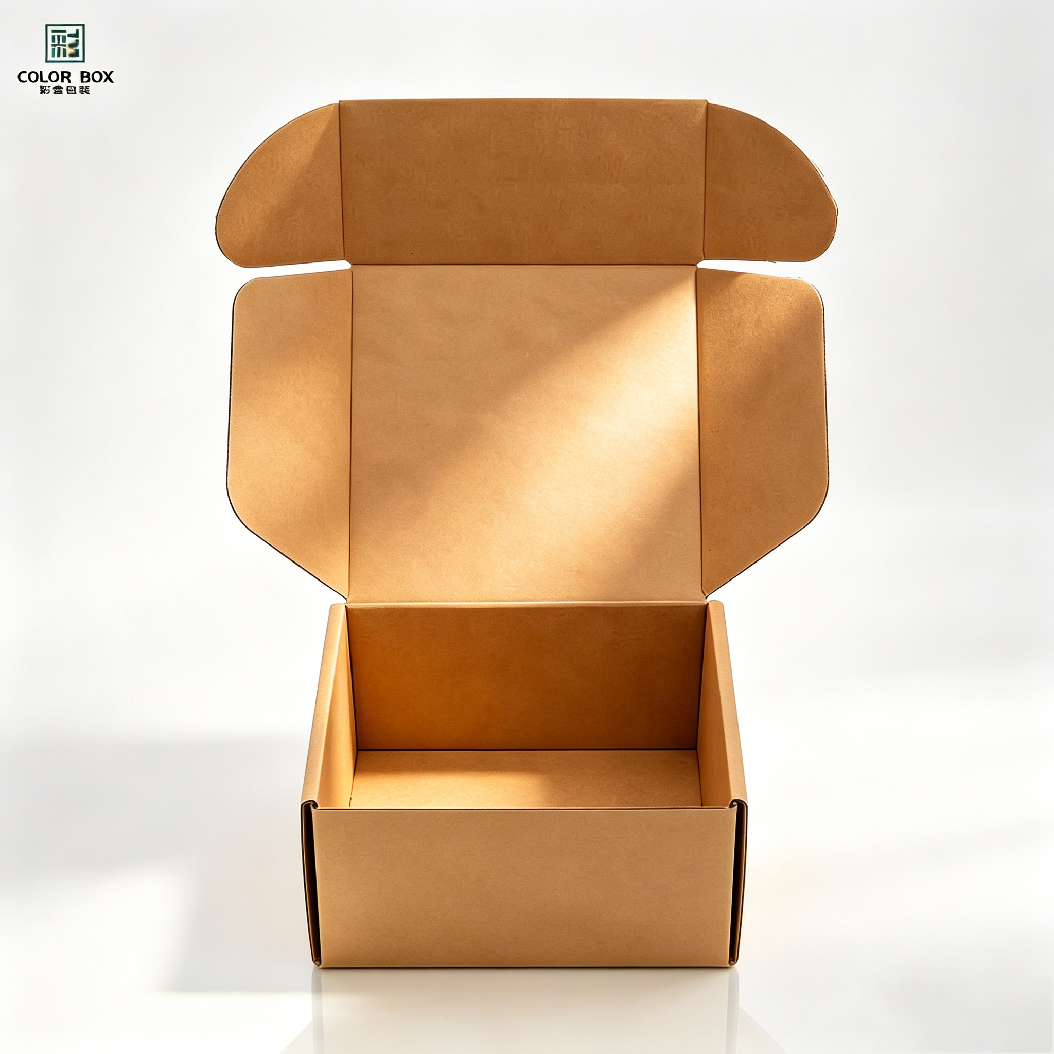 Free Sample Customized Logo Kraft Paper Boxes Cosmetics Corrugated Packaging Mail Box Shipping Carton Premium Quality Paper